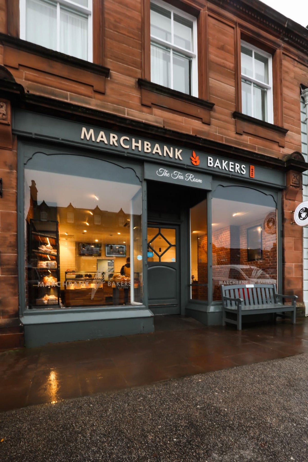 Marchbank Bakers bakery shop in Thornhill, Dumfries and Galloway